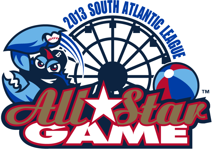 South Atlantic League All-Star Game 2013 Primary Logo iron on heat transfer